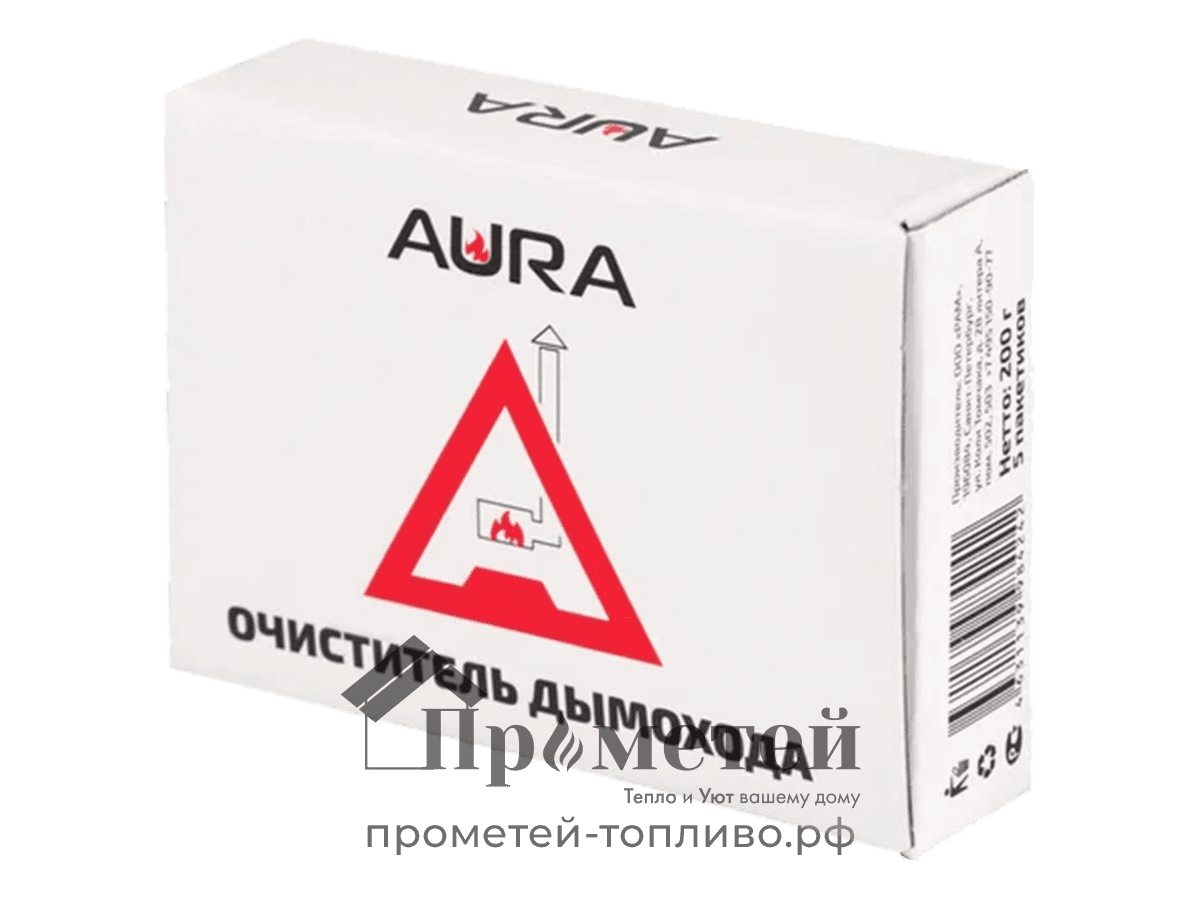 Средство для очистки дымоходов AURA, коробка 200 г
